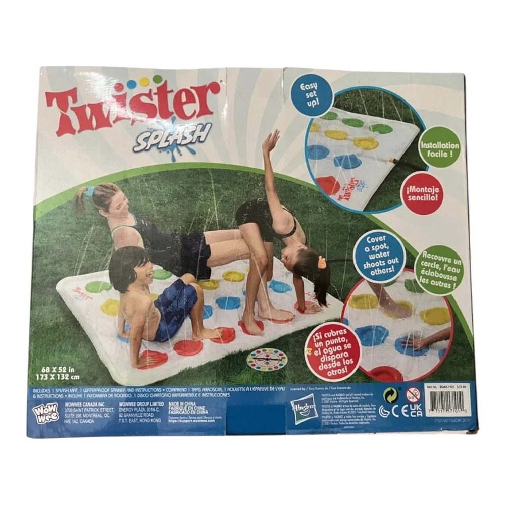Hasbro Twister Splash‎ Mat Summer Game for Kids